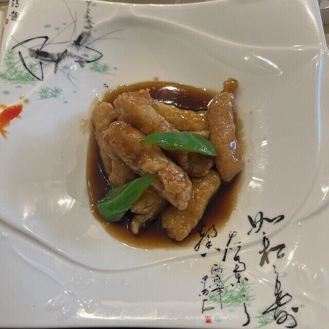 中国料理 熊虎の黒酢酢豚